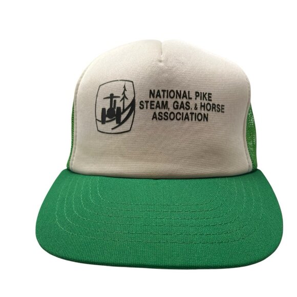 National Pike Steam Gas & Horse Association Vintage Trucker Hat Cap Snapback Dad - Picture 1 of 7